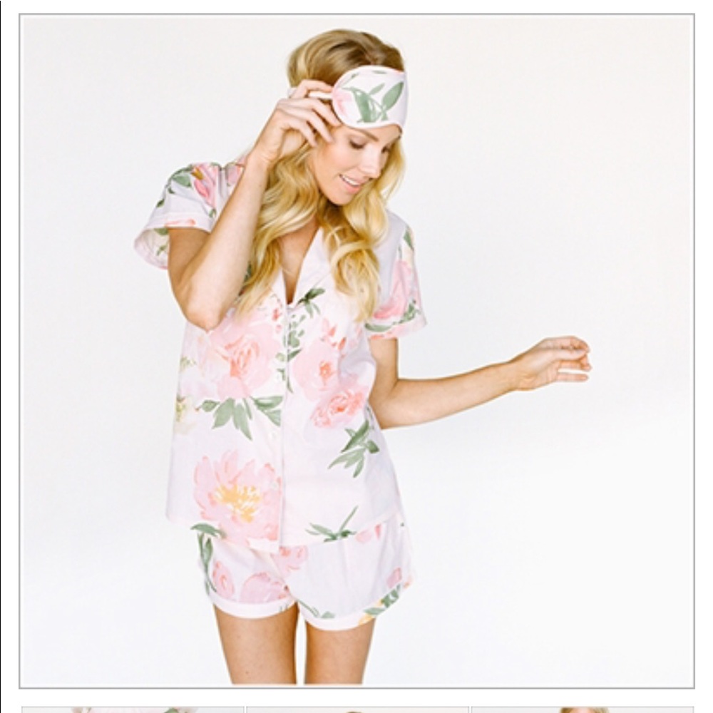 Plum pretty sugar shortie set